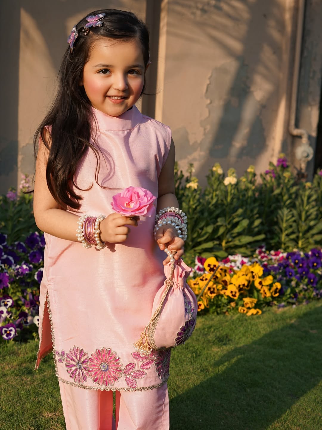 Elowen Petal Charm Kurta Set